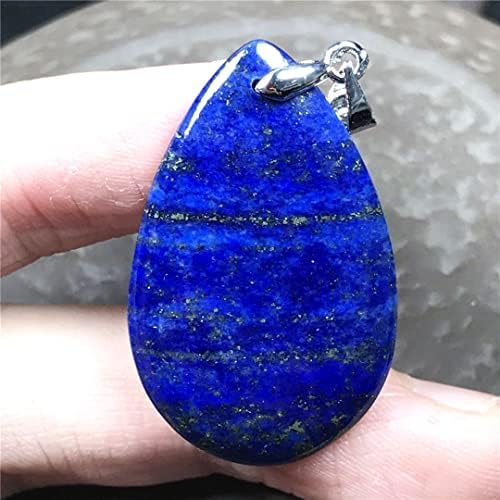 טבעי מלכותי כחול לאפיס לאזולי אבן נדירה תכשיטי תליון נדיר לאישה גבר עושר רייקי אהבה מזל מתנה קריסטל