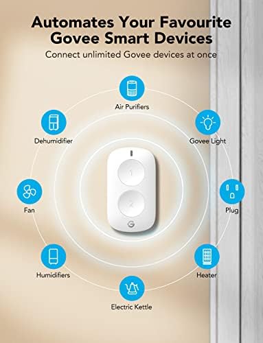 Govee Life 42 מאוורר מגדל חכם עם מאוורר מרחוק, WiFi Alexa עם מפזר ארומתרפיה, חיישן טמפרטורה מובנה, מאוורר
