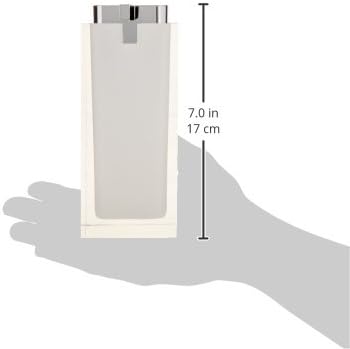 NAMEEKS RA80-02 מתקן סבון קשת, לבן
