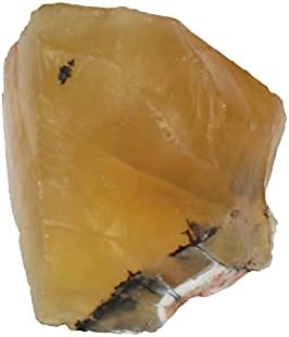 Gemhub 18.20 CT אבן חן רופפת אבן אופל צהובה לריפוי, עטיפת תיל, ייצור תכשיטים