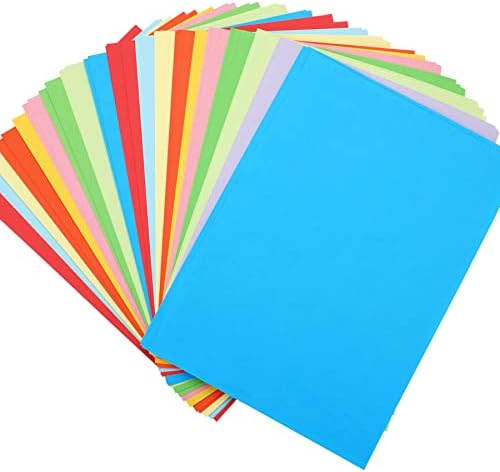 200 גיליונות נייר בנייה A4 נייר מדפסת צבעונית 120GSM 32LB נייר נייר נייר נייר נייר נייר הדפסת נייר 10