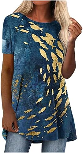 חולצת טריקו של נשים שרוול קצר 2023 צוואר כותנה פרפר פרפר גרפי חולצת טשס עליון לבנות סתיו קיץ 07 07