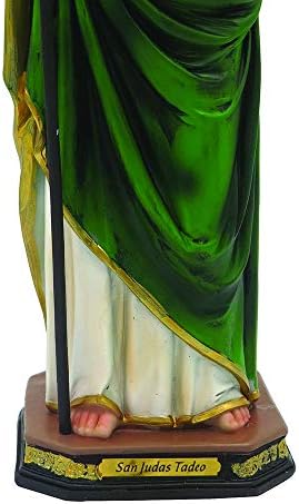 15 אינץ 'סן ג'וד סן יהודה טאדו סנט סנטו דקור כריסטיאן פסל דתי מתנה קתולית פסלי הרגל פסלון קפלה הבית