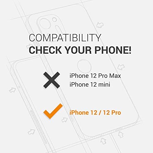מארז KWMobile תואם ל- Apple iPhone 12 / iPhone 12 Pro Case - Slim Protective TPU Silicone Cover - Light