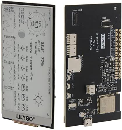 Lilygo T5 4.7 אינץ 'נייר אלקטרוני V2.3 ESP32-S3 לוח נהג פיתוח