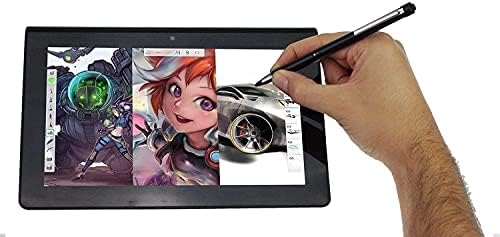 Broonel Black Black Point Stylus Digital - תואם ל- Asus Zenbook Flip S13 OLED 13.3