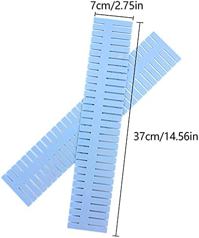 טורמן 4 יחידות מתכוונן רשת מגירה ארגונית מחיצת מתאים הלבשה שולחן, אמבטיה, מטבח, משרד מגירה.