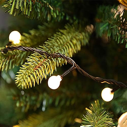 Dulplay 5.9 ft עץ חג המולד המלאכותי Premium, עם אורות קישוט עץ סיבים אופטי עץ צייר עץ צייר רגליים מתכתיות
