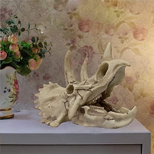עיצוב שרף פסל ריאליסטי שולחן כתיבת בעלי חיים שולחן שולחן עצמות אנטומיות למסיבה אספנית ביתית קישוט לחג