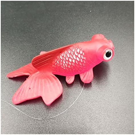 גומי טנק קישוט תוכנה מלאכותי דגים קטן דג זהב פלסטיק דגים פרייר דגי אקווריום קישוט אקווריום צמחים מציאותי