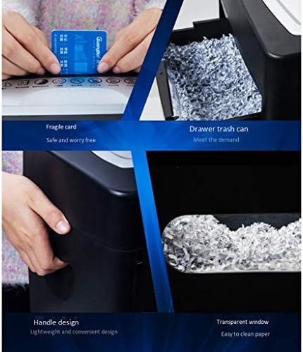 לרכוש אספקת מגרסה 8 חתיכות של שבור אשראי כרטיס 18 ליטר של פסולת נייר קיבולת 340 240 524 ממ אילם עבור