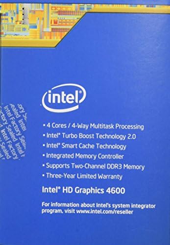 Intel Core i5-4590 מעבד מעבד שולחן עבודה- SR1QJ