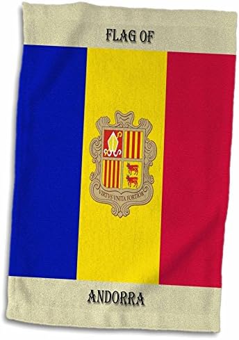 דגלי סנדי מרטנס של 3 דרוז - דגל אנדורה - מגבות