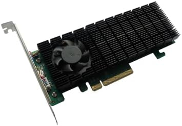 Highpoint Technologies ללא נהג, ניתן לאתחול 2x M.2 PCIE GEN3 X8 NVME RAID בקר שחור SSD6202-5 חבילה