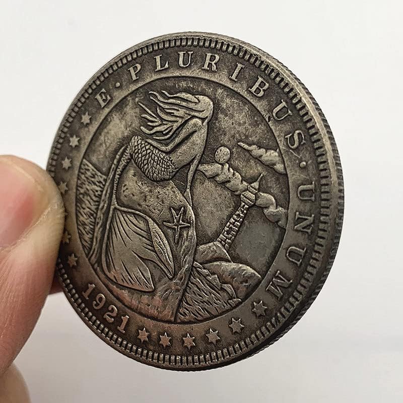 1921 מטבעות משוטטות בת ים אהבה עתיקות נחושת וכסף מטבעות זיכרון מטבעות מטבעות מובלטות מטבעות נחושת וכסף