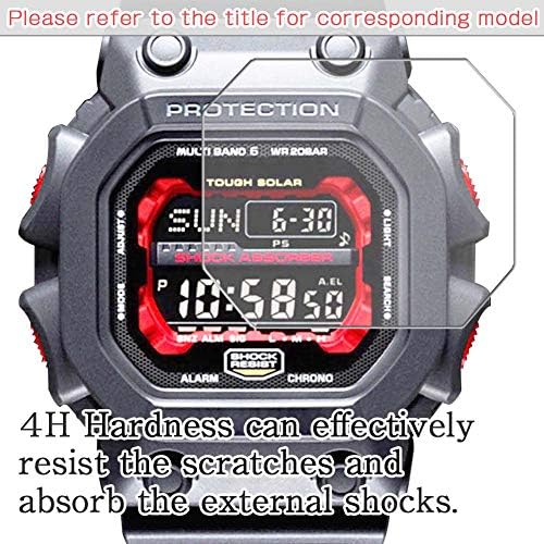 סרט מגן מסך Puccy 3 Pack, התואם ל- Casio W752-1AV W-752 Series TPU Guard for Smart Watch Smartwatch