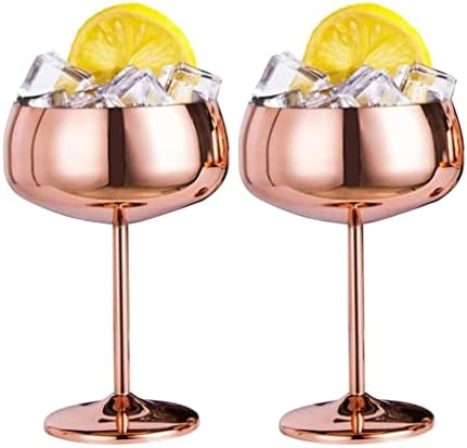 XWWDP משקפי שמפניה סט של 2 גביע יין קוקטייל קוקטייל מרטיני מרטיני