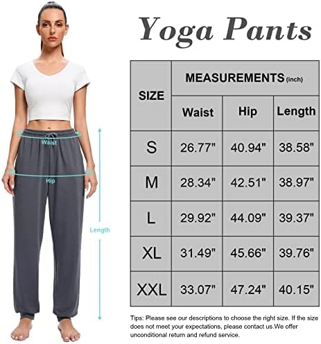 מכנסי טרניעה יוגה גבוהה של Culayii המותניים המותניים בקיץ מכנסיים מזדמנים יבש מהיר משקל משקל משקל שרוך