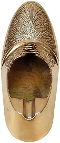 Craftstore14 Aphtray/משקל נייר צורת נעליים סגנון וינטג 'פליז עתיק