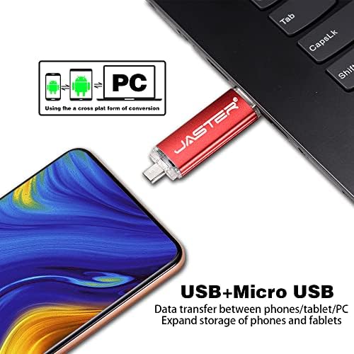 כונני פלאש USB המותאמים אישית של 10 פיק - 16 ג'יגה -בייט 2 ב 1 OTG USB 2.0 ומיקרו USB כונני פלאש עט