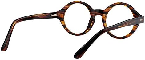 זיול יוניסקס רטרו אצטט עגול משקפיים מסגרת עם ברור עדשת גיגס פא0249-01