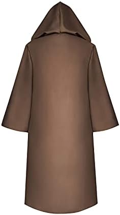Prdecexlu פאב כיסוי לנשים ליל כל הקדושים מודרני מודרני עם שרוולים ארוכים נוחות ארוכת אורך מכסה קפוצ'ונים