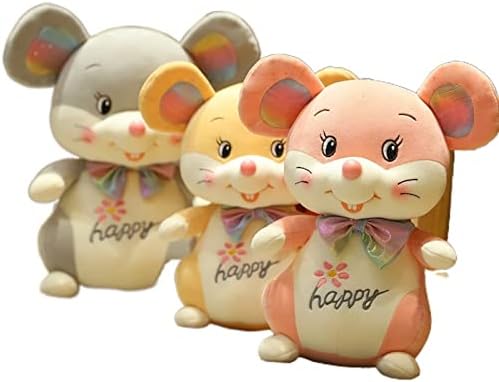 SSXGSLBH עכבר חמוד צעצוע קטיפה קטיפה קטיפה בעלי חיים עכבר עכבר כרית בובת כרית יום הולדת מתנה צעצוע חמוד