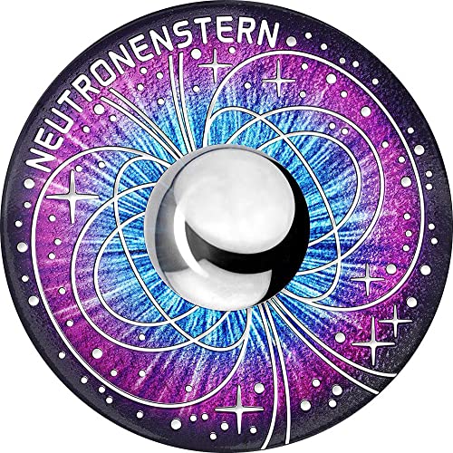 2023 De Uncharted Universe Powercoin Neutron Star Coin 20 € יורו אוסטריה 2023 הוכחה