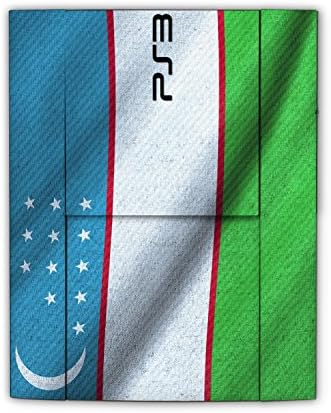 סוני פלייסטיישן 3 סופרסלים עיצוב עור דגל של אוזבקיסטן מדבקות מדבקת עבור פלייסטיישן 3 סופרסלים