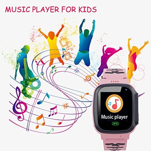 tykjszgs ילדים חכמים צפו טלפון-סמארטוויטן לילדים עם מוזיקת ​​שעון mp3 נגן נגן מקליט וידאו משחקי מצלמה
