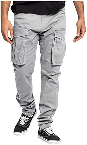 מכנסיים מטען עבור גברים אתלטי מכנסיים מטען מכנסיים אתלטי רצים מכנסיים צ ' ינו מכנסיים רב כיסי עבודה