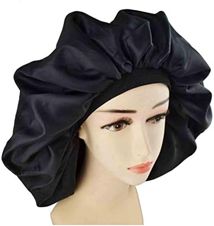 כובע מנהונג כימותרפיה לנשים 2 יחידות כובע מוצק שיער שיער רחב שוליים סאטן סאטן שינה כובעי קיץ בייסבול