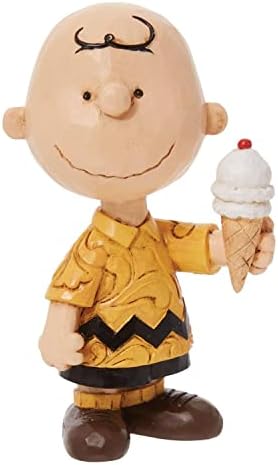 אנסקו ג'ים שור בוטנים מיני צ'רלי בראון עם צלמית גלידה 3 אינץ '