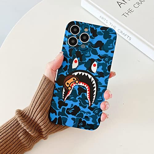 עבור iPhone 14 Pro Max Case Soft For Shark Face/Shark Teens Fans