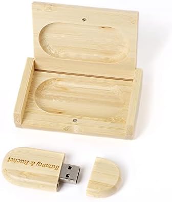 התאמה אישית של לייזר בהתאמה אישית חרוט מעץ מוצק USB כונן הבזק קופסת USB תיבת חתונה דיסק אחסון זיכרון