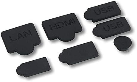 7 יחידות LAN HDMI Type-C עגינה USB תקע אבק סיליקון אבק אבק כיסוי פקק אבק ערכות מארז אבק עבור קונסולת