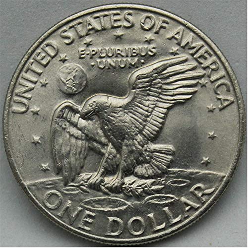 1972 D Eisenhower דולר $ 1 מבריק לא מחולק