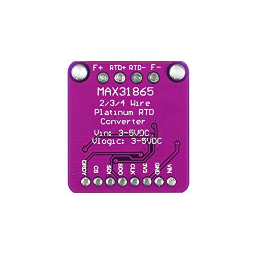 MAX31865 גלאי טמפרטורת התנגדות פלטינה מודול GY 一 MAX31865 RTD לוח ממיר דיגיטלי PT100 一 PT1000 DIY אלקטרוני