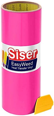 SISER 12 X 3ft Transfer Vinyl Roll כולל מפרטים צהובים קשים מגחב