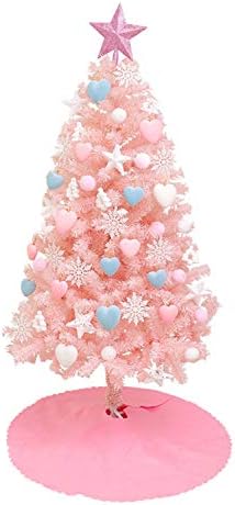 עץ חג המולד עץ חג המולד ורוד עץ חג המולד מלאכותי לקישוט חג המולד מקורה וחיצוני