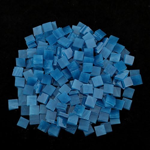 רחימה וייפינג-250 חתיכות רבים צבע כיכר זכוכית פסיפס אריחי פסיפס ביצוע קרפט-אפור מוצר סטטיסטיקה קוד -179