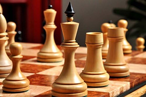 בית סטאונטון - ערכת השחמט של מינסק-חתיכות בלבד-3.75 מלך-תאשור אבוניזציה
