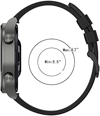 KGDHB 22 ממ להקת שעונים חכמה עבור Huawei GT 2 Pro Silicone רצועות שורש כף יד עבור צמיד Xiaomi GTR 47