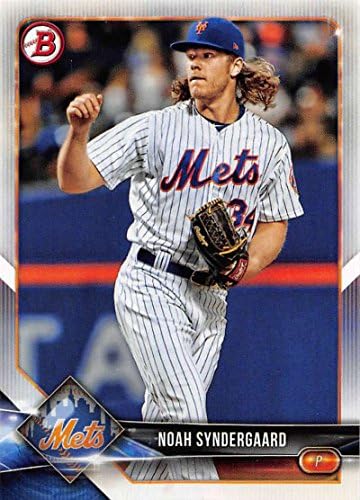 2018 Bowman 21 Noah Syndergaard New York Mets כרטיס בייסבול