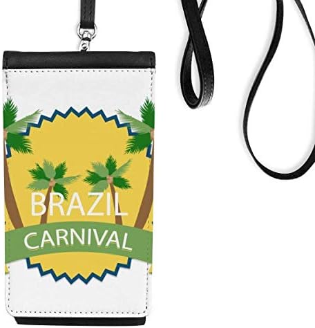 חוגגים ארנק טלפון קרנבל ברזיל ארנק תלייה ניידת כיס שחור
