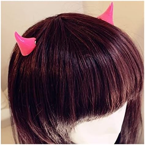 זים115 זוג אחד סיכת ראש בנות קוספליי תלבושות שיער אביזרי קליפ בארה ' ב צבעים בוהקים ליל כל הקדושים המפלגה