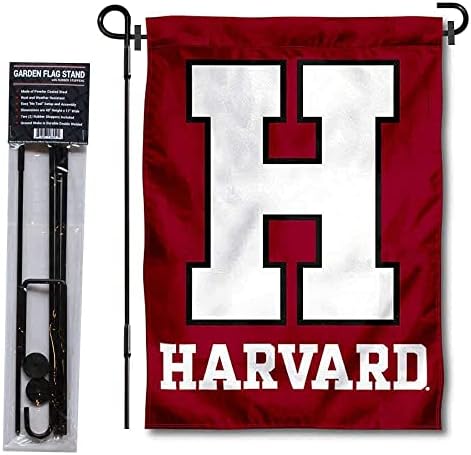 סט דגל ודגל דגל של אוניברסיטת הרווארד