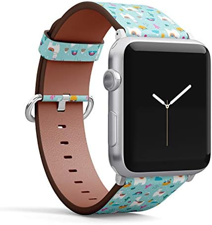רצועת שעועית Q, תואמת ל- Apple Watch 38 ממ / 40 ממ / 41 ממ - רצועת עור מחליפה רצועת צמיד אביזר צמיד