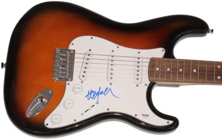 וילי נלסון חתם על חתימה בגודל מלא פנדר סטרטוקסטר גיטרה חשמלית ד עם אימות פסא דנ א-זר ג ' ינג 'י, הצליל
