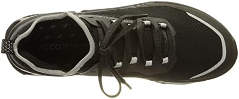 ECCO לנשים ביום 2.1 נעל ריצה של שביל טקסטיל נמוך, שחור/שחור/מגנט, 9-9.5